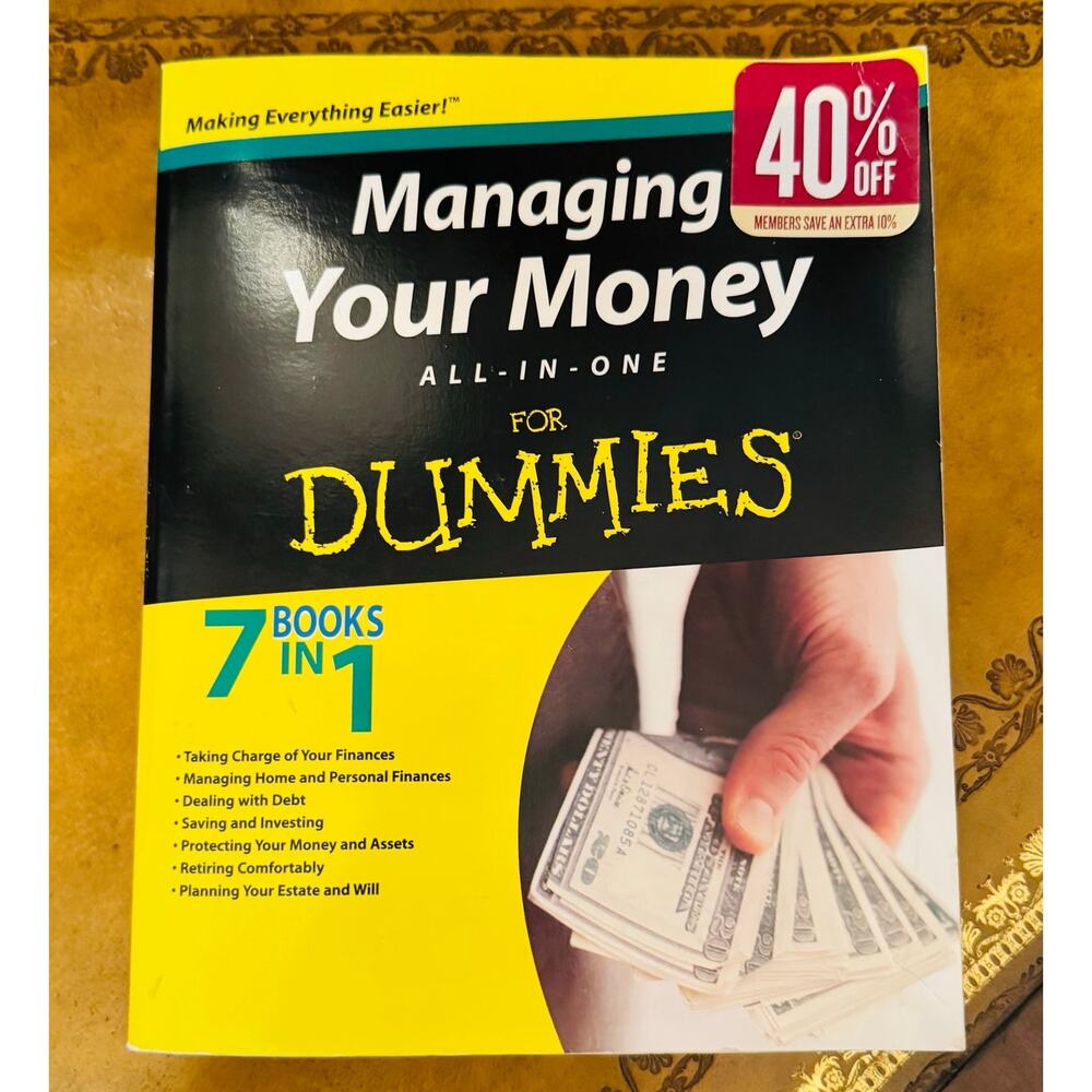 Managing Your Money All in One For Dummies Paperback Book